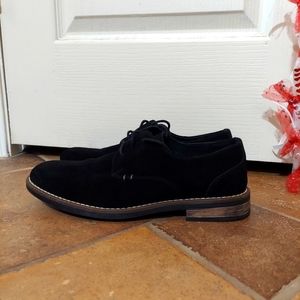 Bruno  Marcurban Suede Leather Lace up oxford shoes  new york  black  size  7